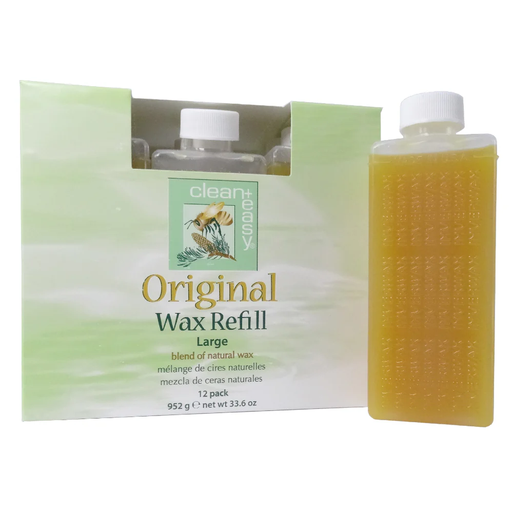 Clean+Easy Large Roll-on Wax Refill 12 Pack