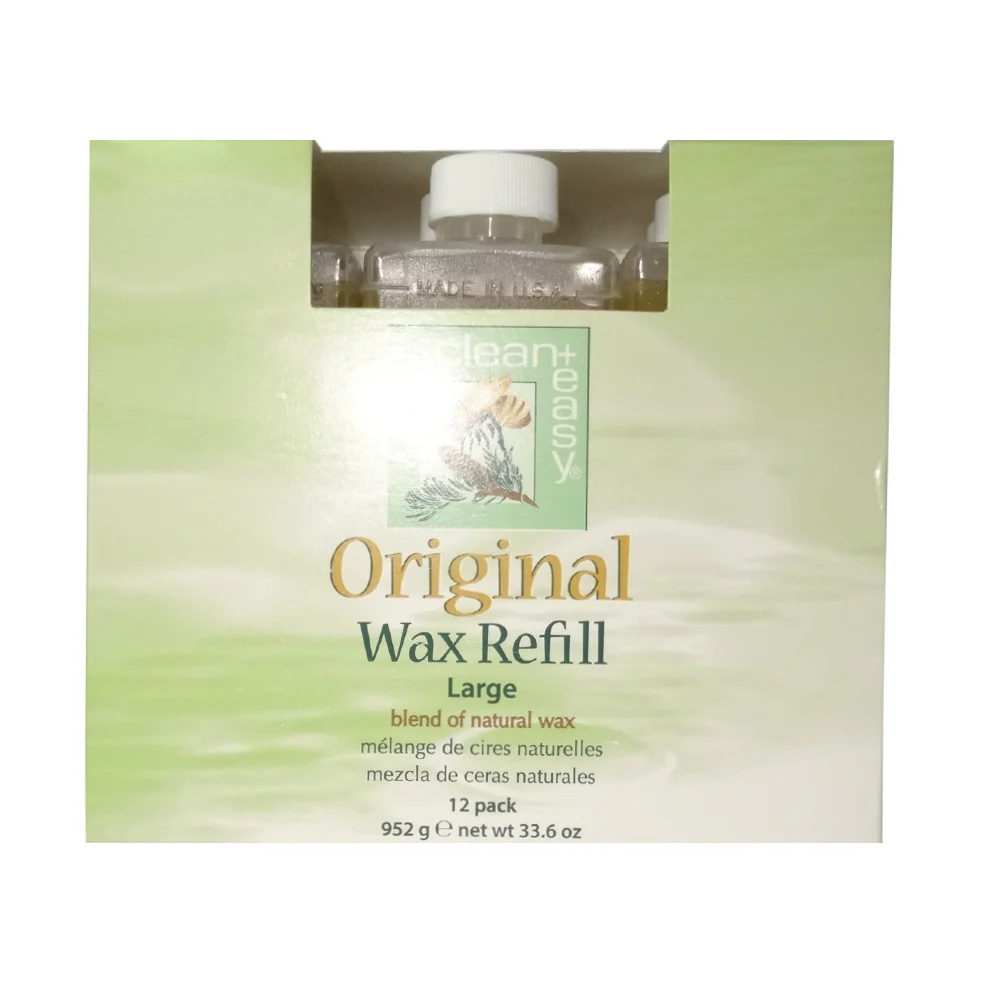 Clean+Easy Large Roll-on Wax Refill 12 Pack - Image 2
