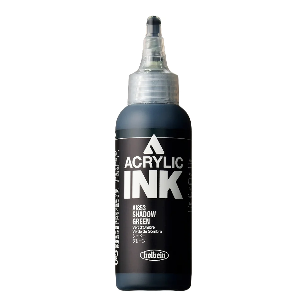 Holbein Acrylic Ink - Shadow Green 100ml