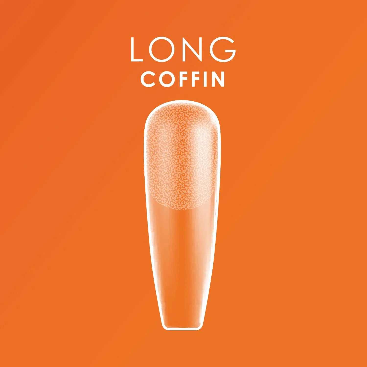 KUPA ENRICHRx Soft Gel Tips - Long Coffin - Image 2