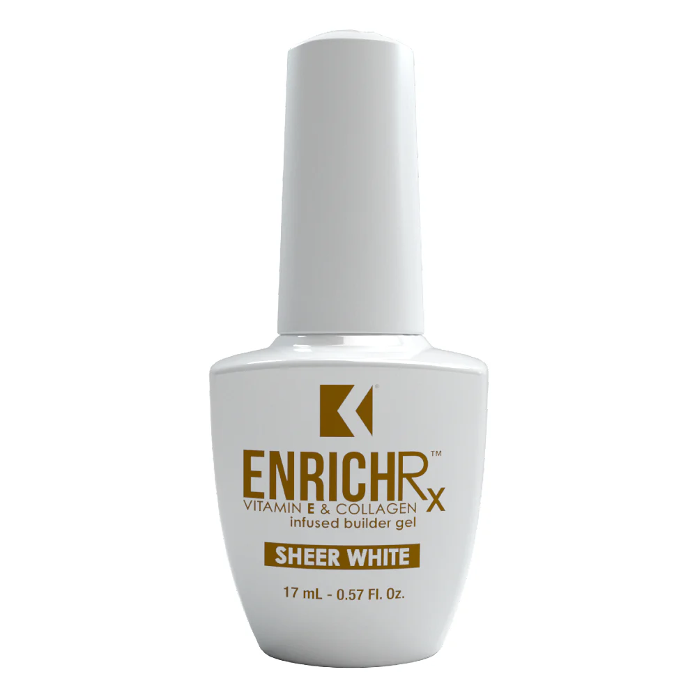 KUPA GelFinity ENRICHRx Infused Builder Gel Sheer White - 17ml