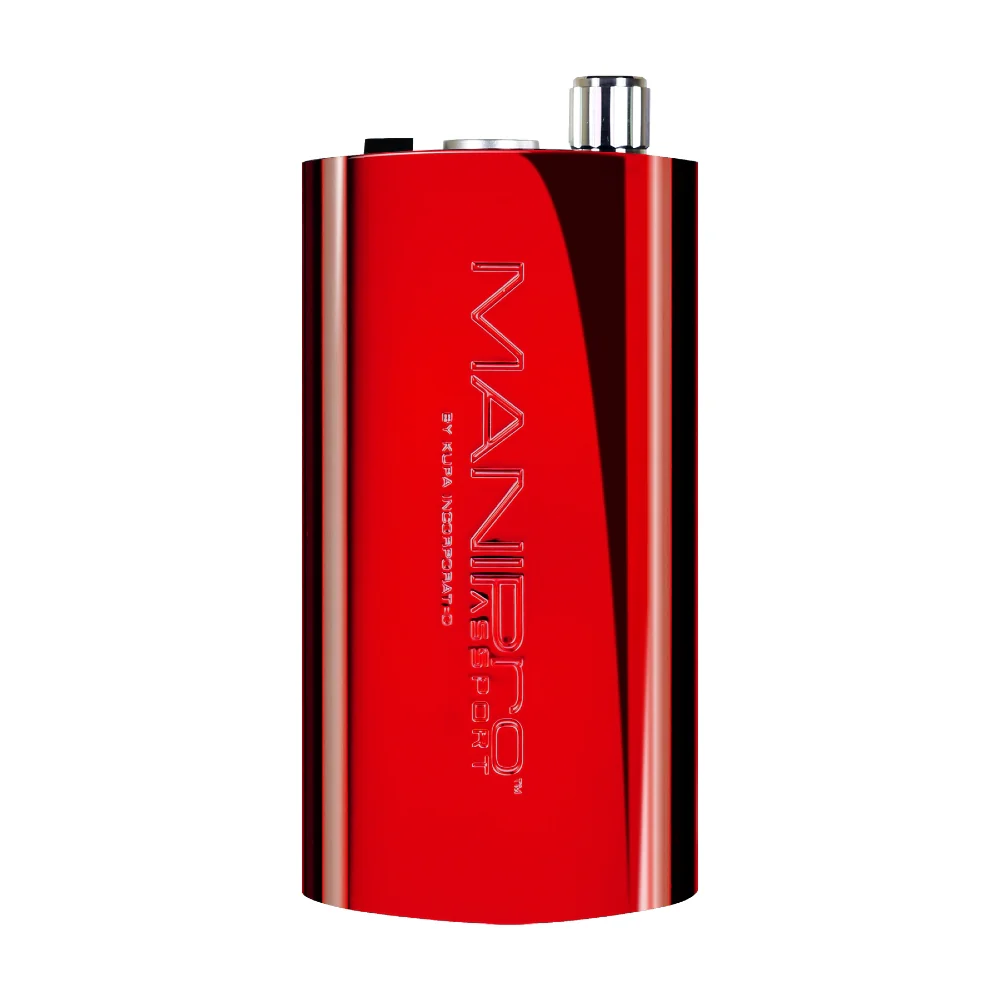 KUPA ManiPro Passport Nail File Machine Control Box – Candy Apple Red - Image 2