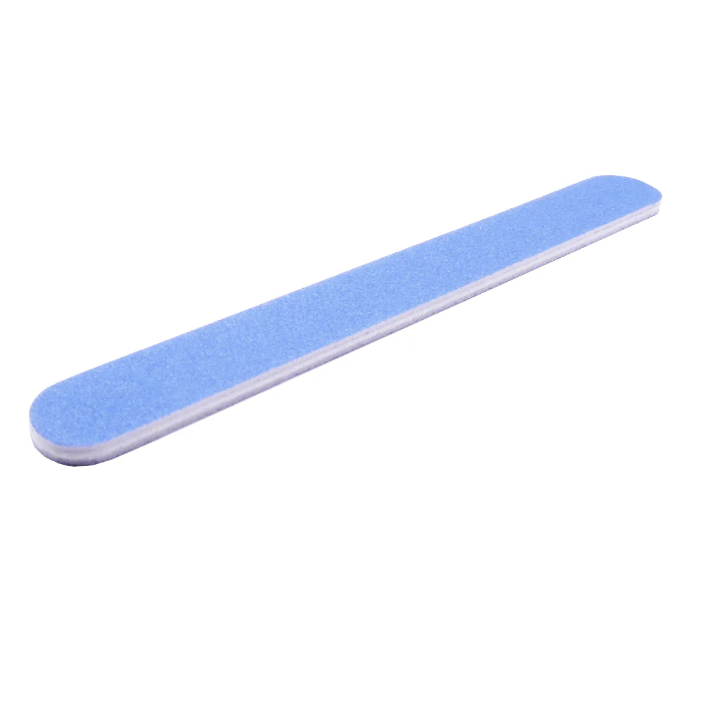 Nail File Blue/White - 180/180 Single