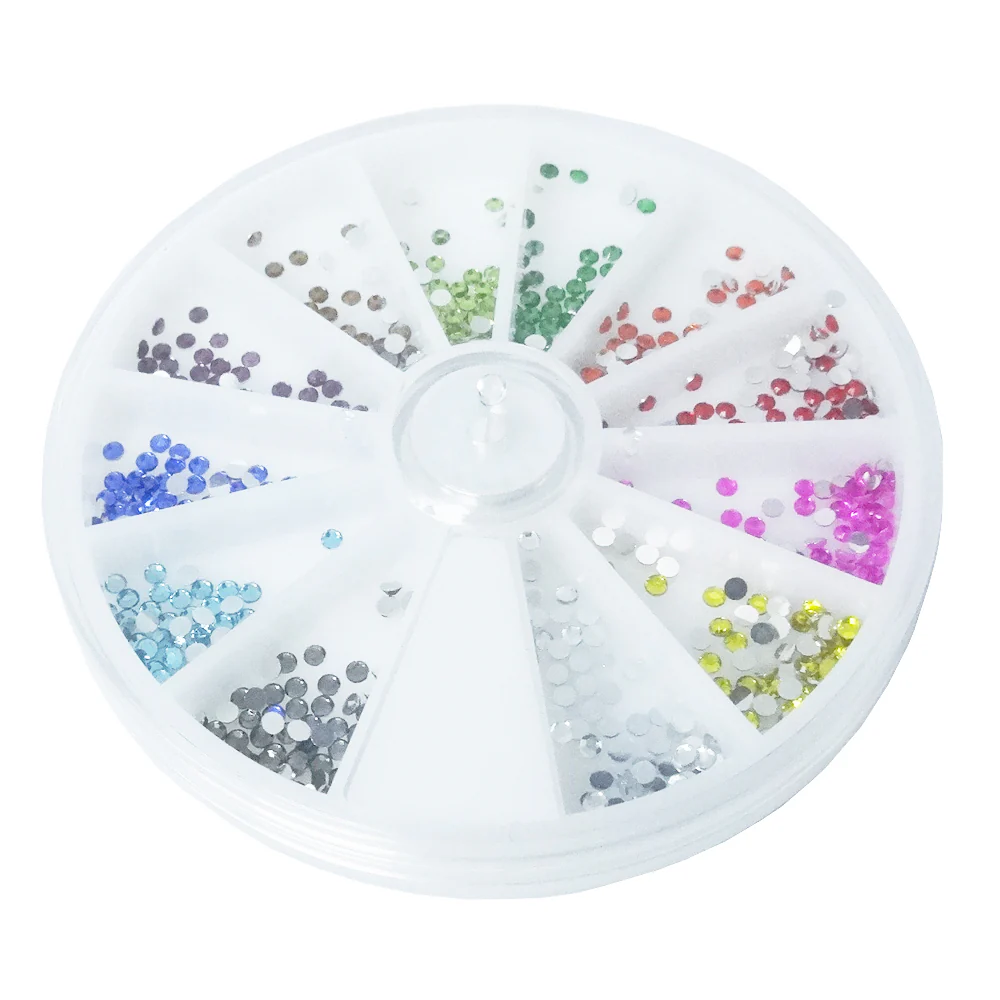 Rhinestone Wheel - Multi Colours