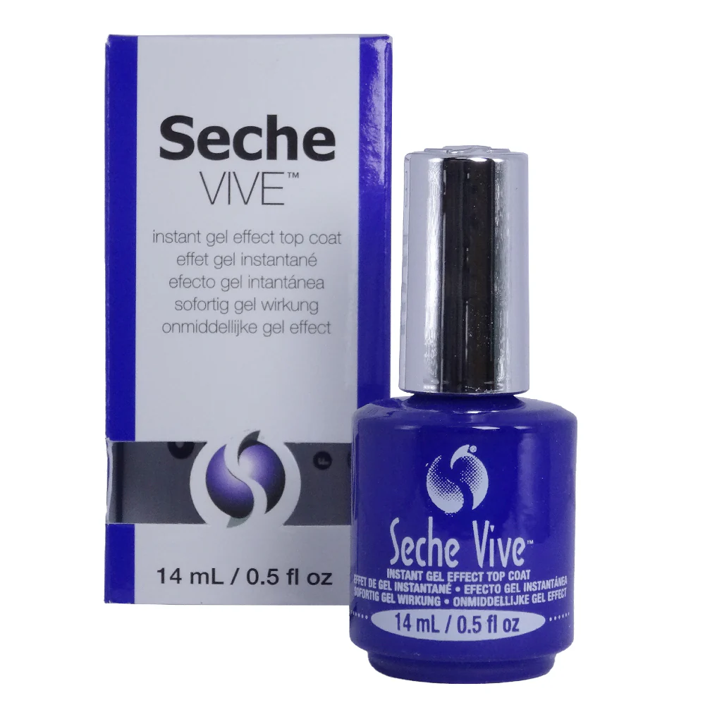 Seche Vive Gel Instant Effect Top Coat 0.5oz