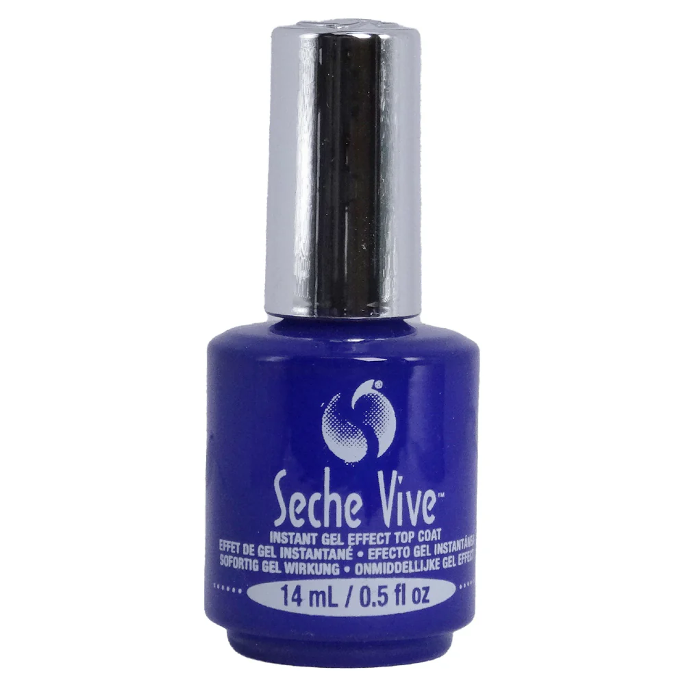 Seche Vive Gel Instant Effect Top Coat 0.5oz - Image 2