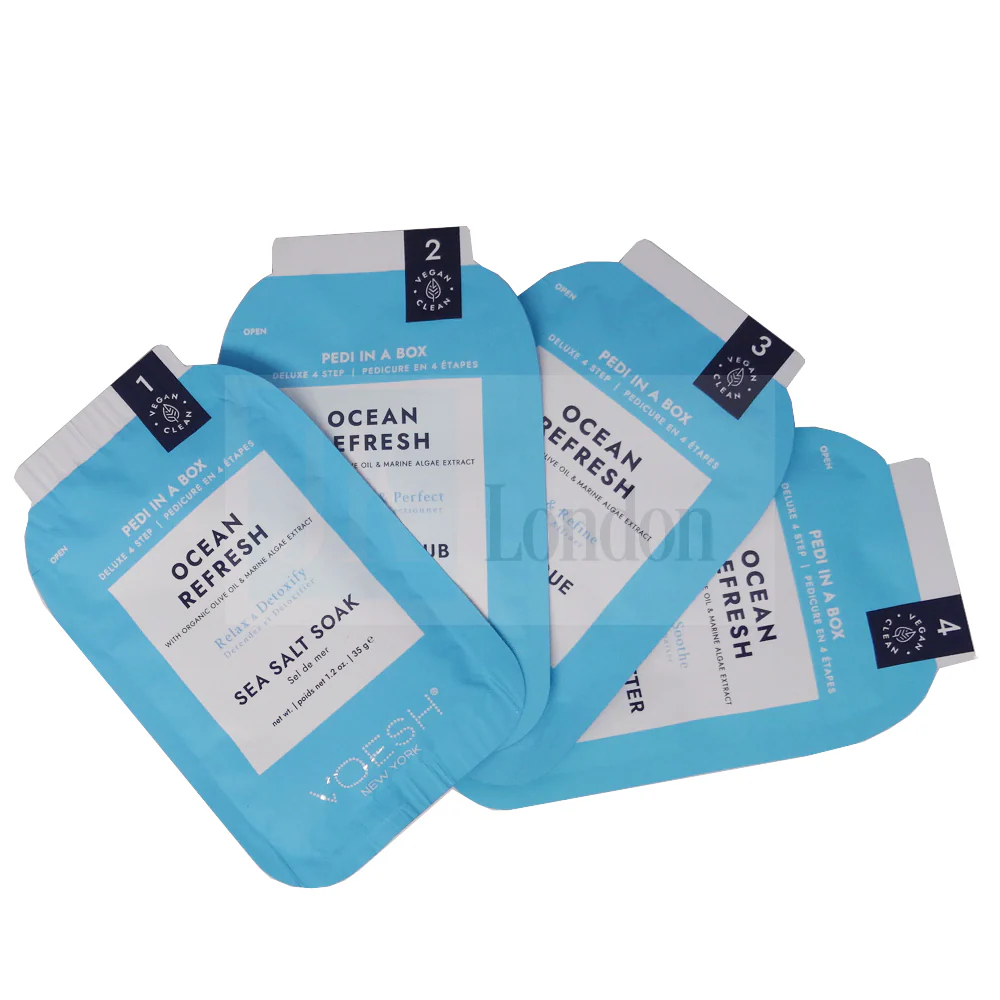 Voesh Pedi In A Box Deluxe 4 Step - Ocean Refresh - Image 2