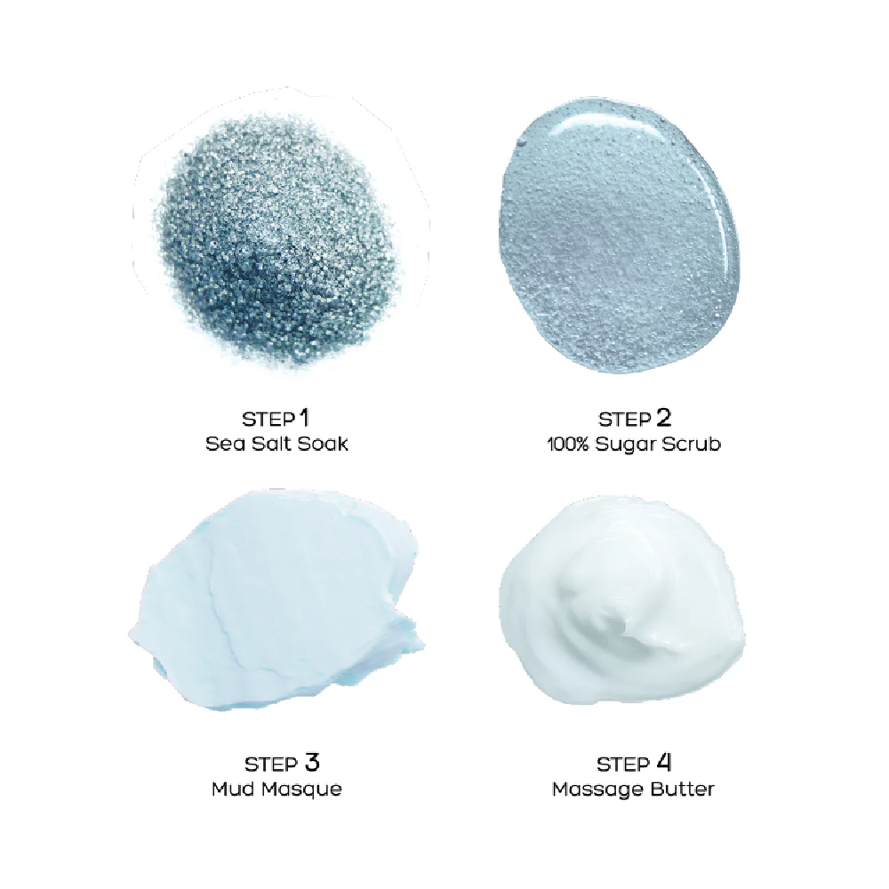 Voesh Pedi In A Box Deluxe 4 Step - Ocean Refresh - Image 4